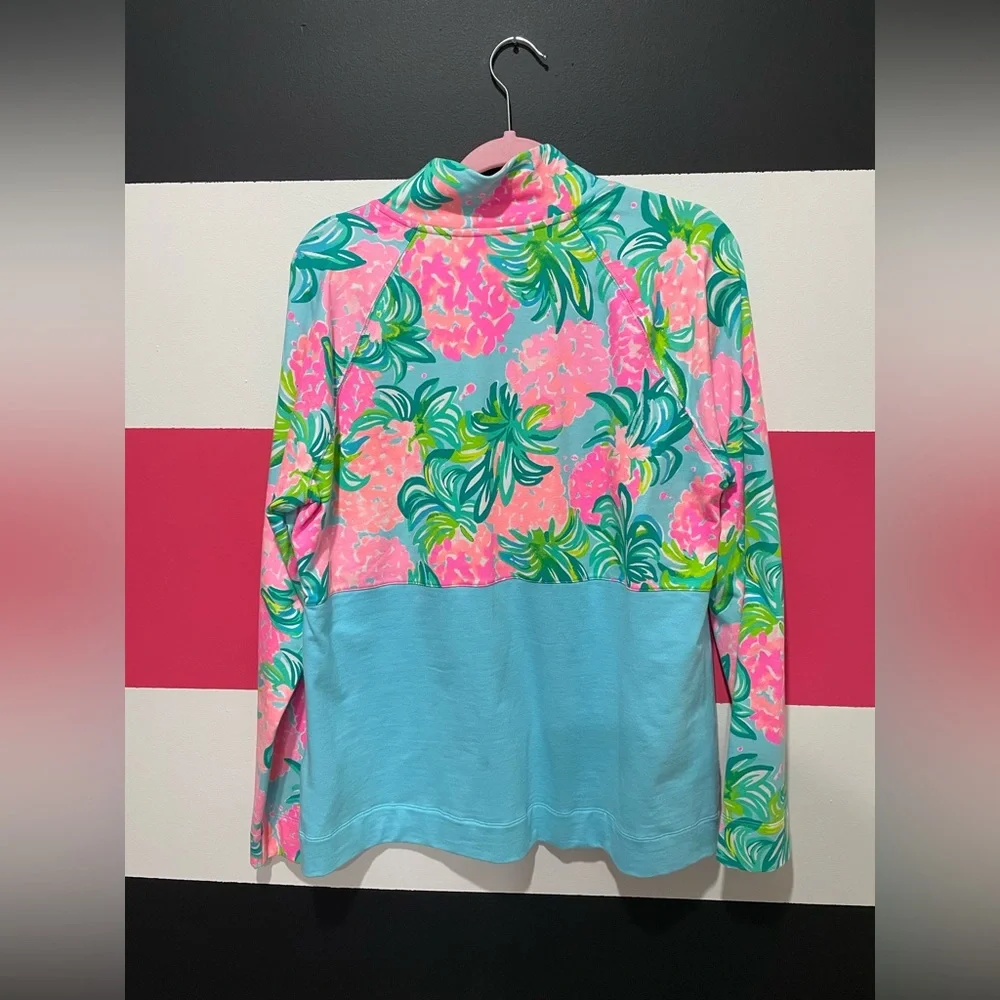 Lilly Pulitzer Quarter Zip Top - Picture 2 of 3